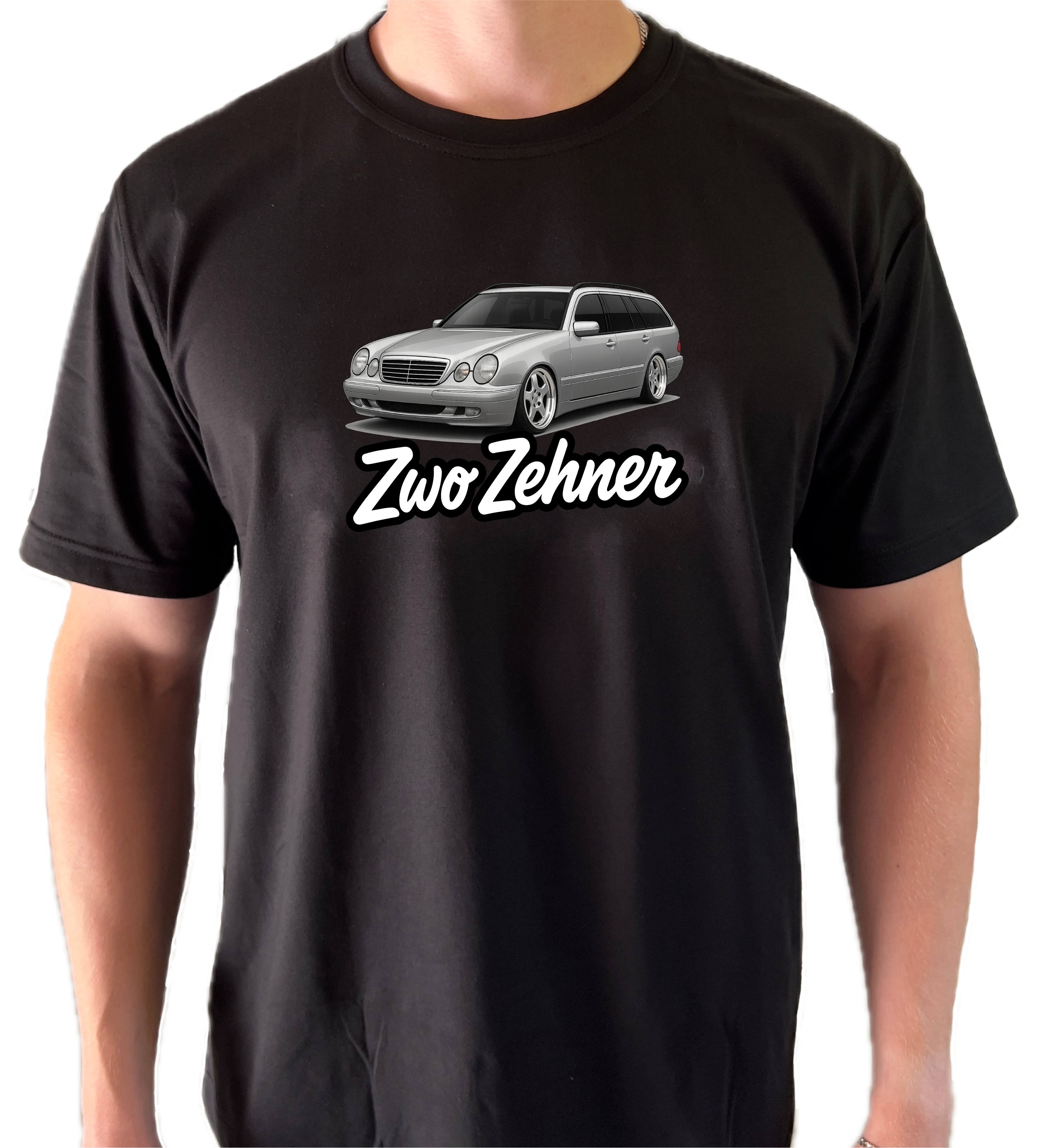 Mercedes S210 T-Shirt "Zwo Zehner" W210Aesthetics